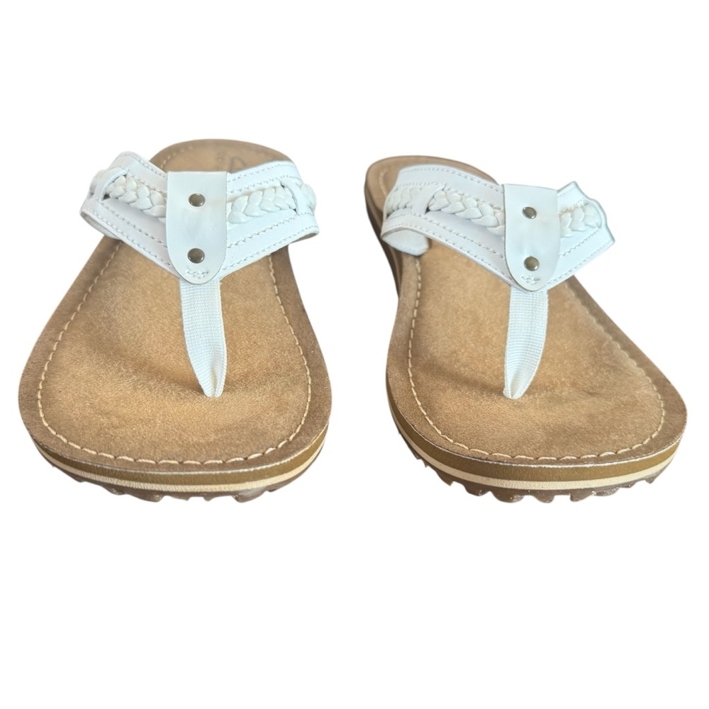Clark’s Fenner Nerice Off White Sandal Size 10 - Picture 2 of 10